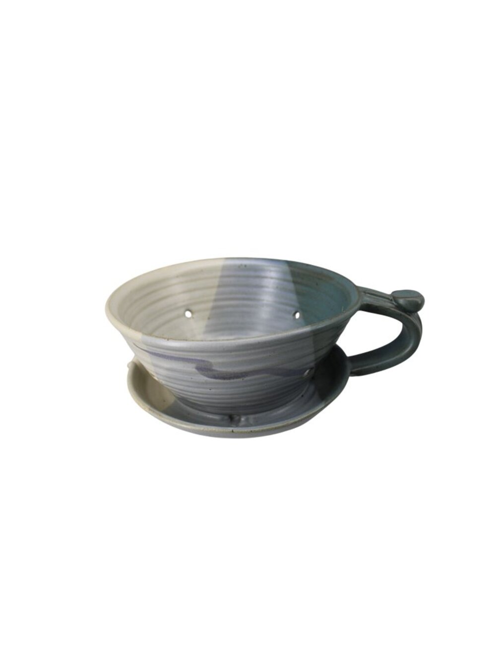 Ceramic Berry Bowl Brian Kunkelman Uncommon Goods Gray Blue 94853